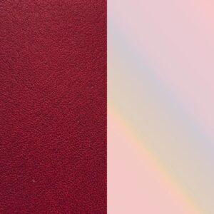 Vynil Carmin/Coquillage pour bague 8 mm