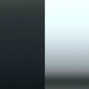 Simili Cuir Marine Mat/Ruthénium pour bague 8 mm