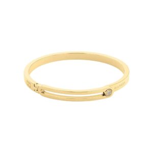 Bracelet Jonc Acier Doré, Tommy Hilfiger