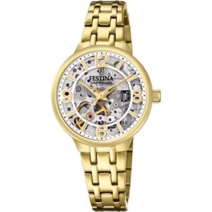 Montre femme, Automatique, mouvement squelette, Festina