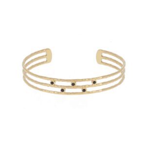 Bracelet Jonc doré - Ikita