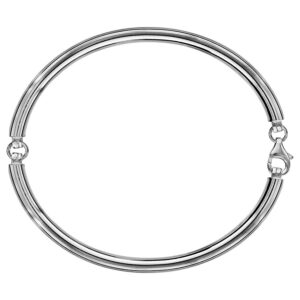 Bracelet argent rigide pour Charm's (compatible Pandora)
