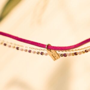 Bracelet Wisteria Magenta, T1