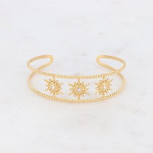 Bracelet Jonc doré - Ikita