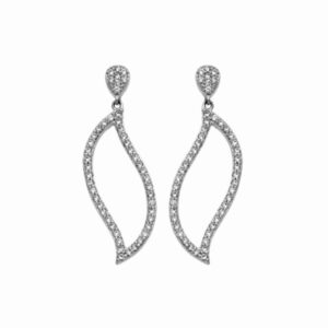 Boucles d'oreilles Pendantes, Argent