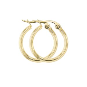 Créoles Plaqué Or Ø 20 mm, fil 1.5 mm, Sully