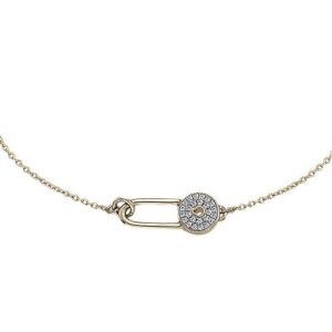 Collier Cadenas "Pont des Arts" en vermeil, Jourdan