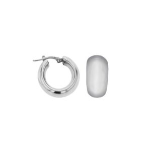Créoles Argent, Extra large 12 mm, Ø 24 mm
