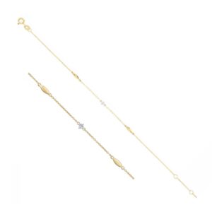 Bracelet Or jaune et diamants