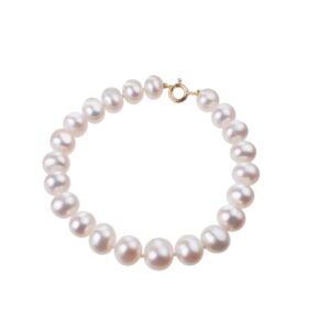 Bracelet Perles de Culture 8 mm,Or 750/000