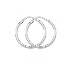 Créoles argent ø 15 mm, fil 1.5 mm