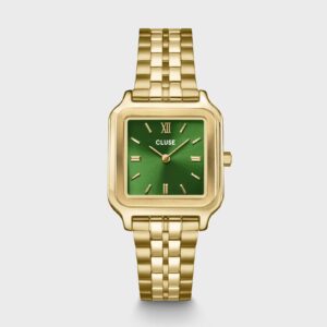 Gracieuse Watch Steel, Forest Green, Gold Colour, Cluse