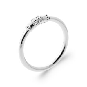 Bague fantaisie Argent et zirconiums