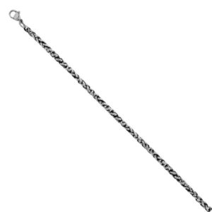 Collier Homme, acier Ø 3.8 mm, Harvey Stone