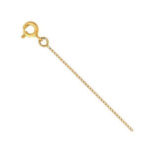 Chaine maille gourmette Or jaune 750/000  0,8 mm 40 cm