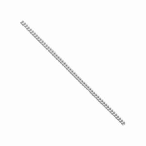 Chaine gourmette Argent, Ø 1.8 mm, 45 cm
