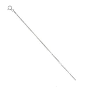 Chaine argent, maille véniteinne 1.15 mm, 45 cm
