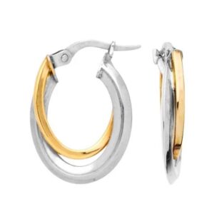 Créoles Fantaisies, 2 ors Ø 20 mm