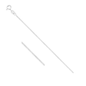 Chaine argent, maille gourmette 2 mm, 45 cm