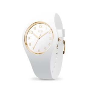 Ice Glam, White Gold, Numbers Ø 34 mm, Ice Watch