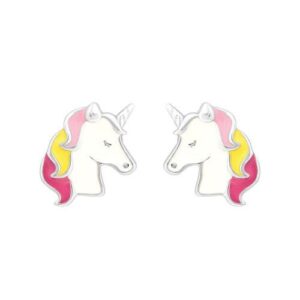 Boucles d'oreilles argent Licornes