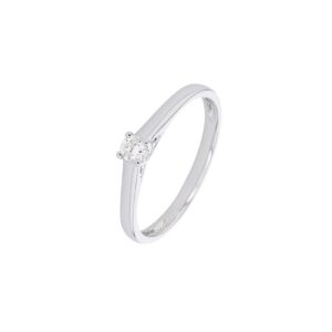 Solitaire or Blanc & Diamant 0.12 ct