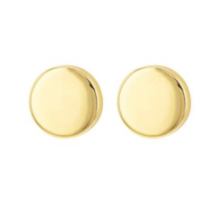 Boucles d'oreilles Or jaune disque
