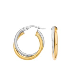 Créoles 2 Ors Ø 20 mm