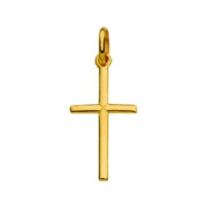 Pendentif Or jaune, Croix 22 mm