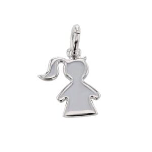 Pendentif Argent Petite fillle