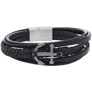 Bracelet multilien, ancre, Harvey Stone