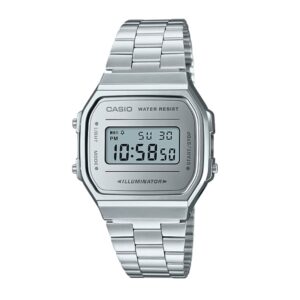 Montre Mixte 36 mm Mirroir, Pile 7 ans, Vintage, Casio