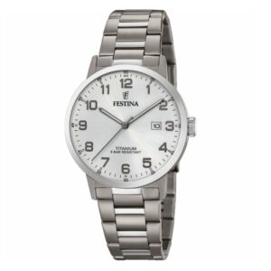 Montre homme Titane, tous chiffres, Festina