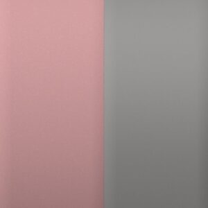 Simili Cuir Rose/Gris clair pour bague 12 mm