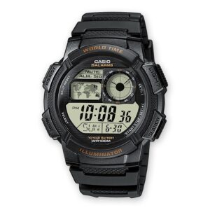 Montre World Time, pile 10 ans, Casio
