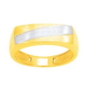 Bague / Chevalière, Plaqué Or taille 64