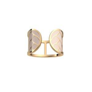 Bague Tresse Laque Nude, Taille 50 - Les Cadettes
