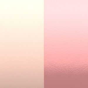 Simili Cuir Jasmin/Rose Métalisé pour bague 12 mm