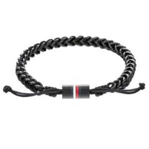 Bracelet acier et nylon, Tommy Hilfiger