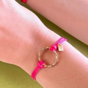 Bracelet "Mia" Rose fluo, T1