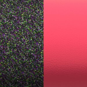 Cuir Riad/Rose d'arabie pour pendentif 16 mm