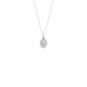 Collier Précieux Persane Argenté 16 mm