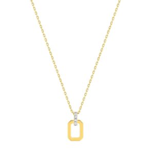 Collier Or jaune et Diamants