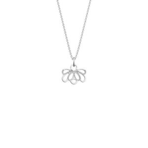 Collier Flora Argenté 16 mm