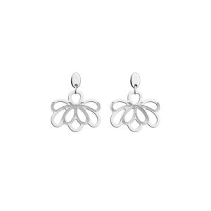 Boucles d'oreilles Flora Argenté 25 mm