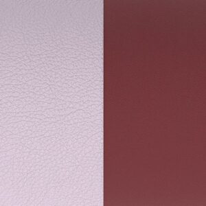 Cuir Glycine/ Violette pour pendentif 16 mm