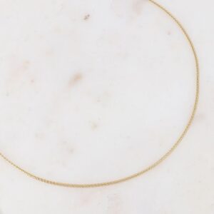 Chaine acier dorée - IKITA