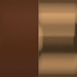 Cuir Terre cuite/Bronze pour bracelet 8 mm