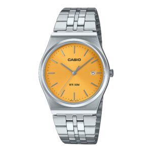 Montre mixte Casio Ø 40 mm, jaune