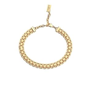 Bracelet Scoubidou doré - Les Cadettes